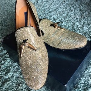 Men red carpet fashion dress shoes